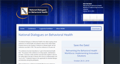 Desktop Screenshot of nationaldialoguesbh.org