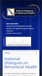 Mobile Screenshot of nationaldialoguesbh.org